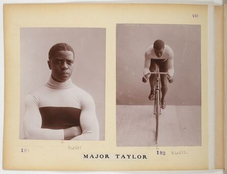 Jules Beau, ‘Major Taylor in the Collection Jules Beau, Photographie Sportive ’, 1906-1907