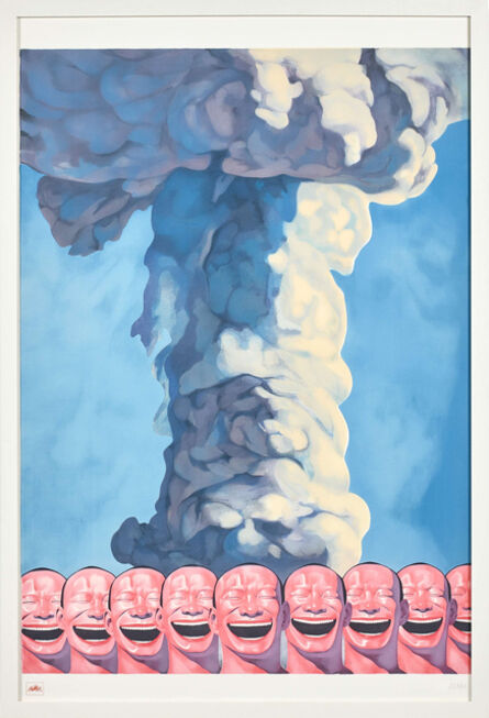 Yue Minjun, ‘Mushroom Cloud’, 2008