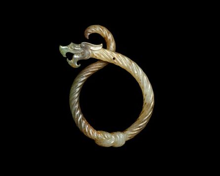 Unknown Chinese, ‘Knotted Dragon Pendant (戰國 絞絲龍形玉佩)’, 3rd century B.C.
