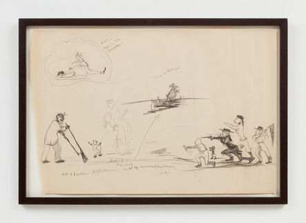 Kara Walker, ‘Study for The End of Uncle Tom and the Grand Allegorical Tableau of Eva in Heaven’, 1995