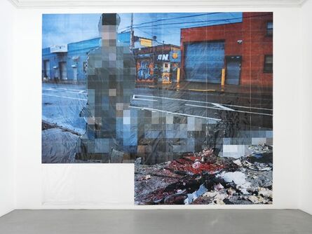 Thomas Hirschhorn, ‘Pixel-collage n°86’, 2017
