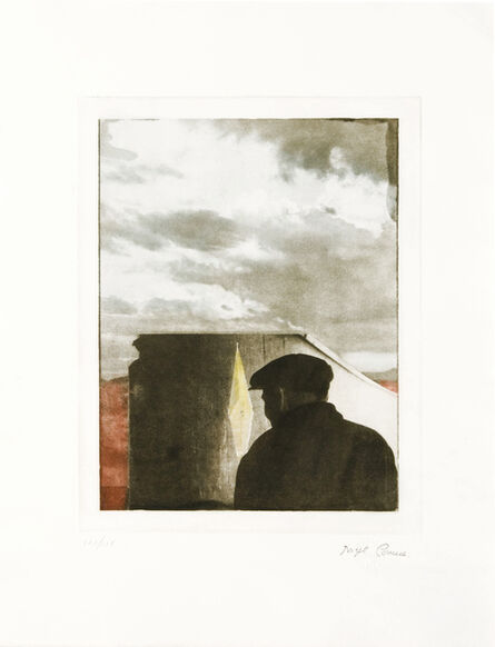 Joseph Cornell, ‘Untitled (Landscape with Figure)’, 1972