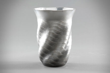 Osumi Yukie, ‘Silver Vase (Sea Breeze)’, 1998