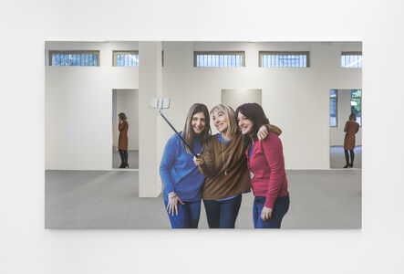 Michelangelo Pistoletto, ‘Selfie - tre ragazze di fronte’, 2018