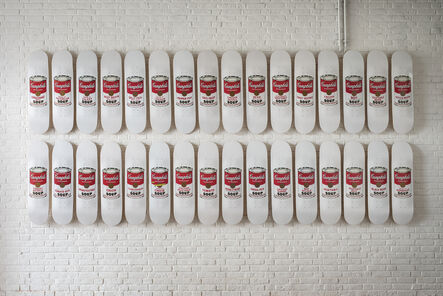 Andy Warhol, ‘Campbell's Soup Cans (Set of 32 skateboards) + Campbell's Soup Can (Box)’, 2016