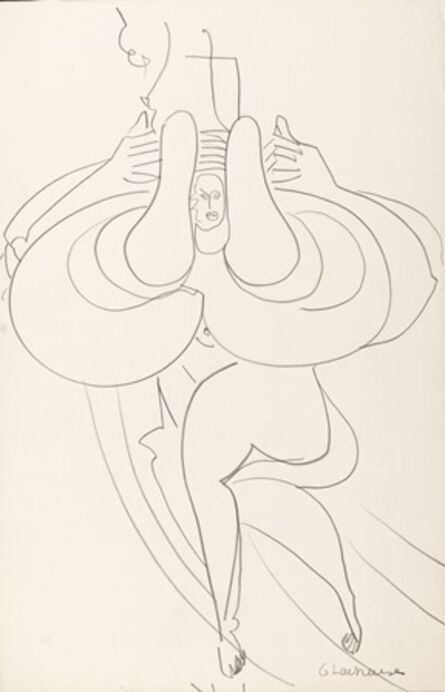 Gaston Lachaise, ‘Dancing Nude’, ca. 1932