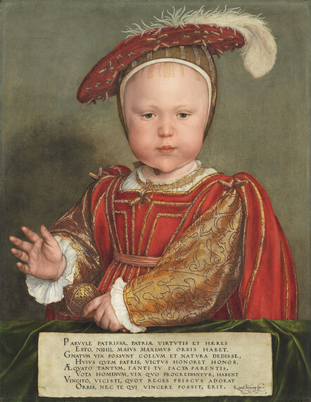 Hans Holbein the Younger, ‘Edward VI as a Child’, ca. 1538