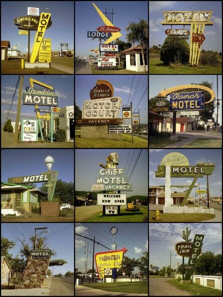 Steve Fitch, ‘Motel Signs’, 1980-2005