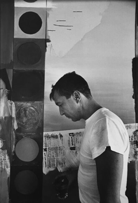 Dennis Hopper, ‘Jasper Johns (in studio)’, 1964  