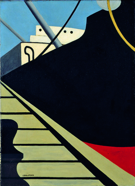 Ralston Crawford, ‘At the Dock’, 1940