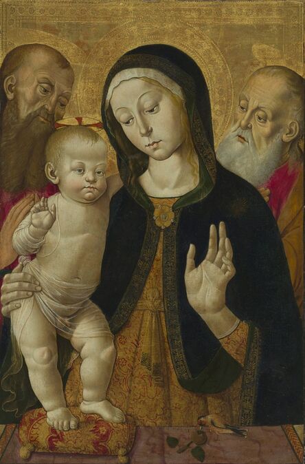 Bernardino Fungai, ‘Madonna and Child with Two Hermit Saints’, 1480