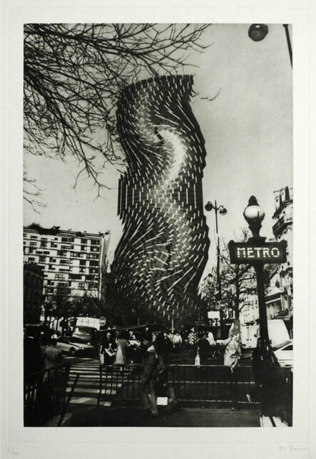 Pol Bury, ‘Tour Montparnasse’, 1990