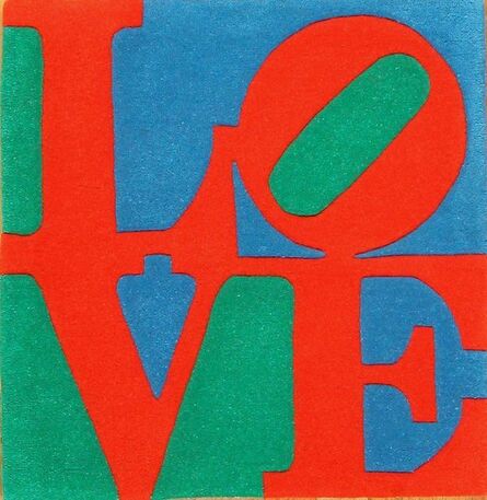 Robert Indiana, ‘Classic LOVE tapestry’, 1995