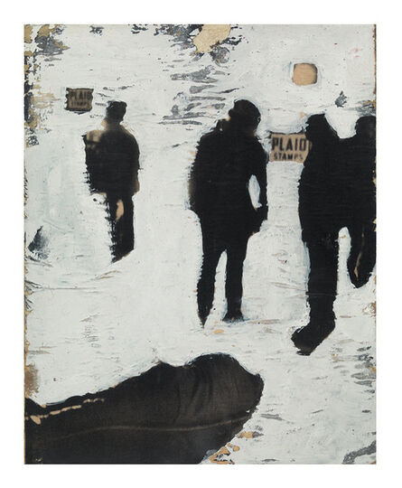 Rosalyn Drexler, ‘Shadow Figures in the City’, 1962