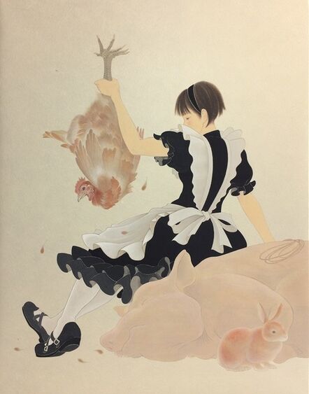 Yoji Kumagai, ‘meat-eater’, 2017