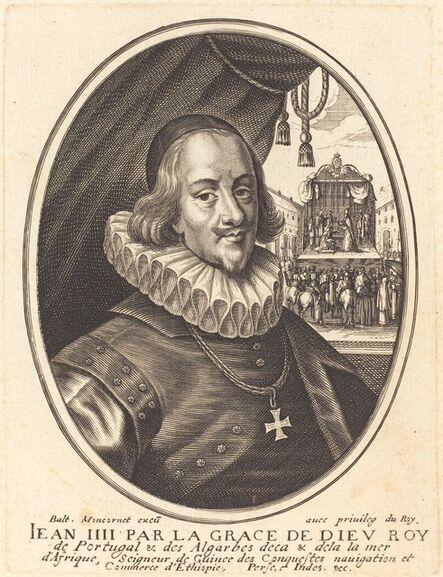 Balthasar Moncornet, ‘Jean IV, Duke of Bragance’