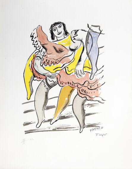 Fernand Léger, ‘Le French Cancan’, 1959