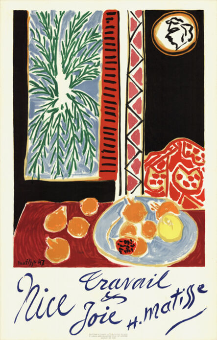 Henri Matisse, ‘Nice, Travail et Joie’, 1948
