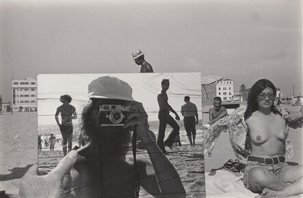 Ed Sievers, ‘Untitled (self portrait in mirror), Venice Beach, CA’, 1976