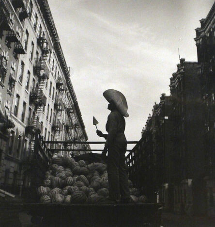 Aaron Siskind, ‘Watermelon Man, Harlem Document’, 1940