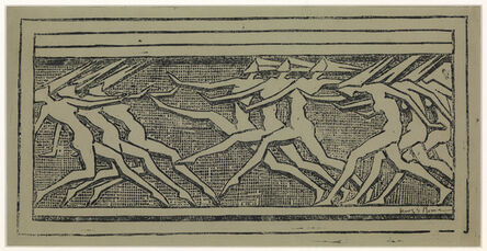 Henry Moore, ‘Frieze of Dancing Figures’, 1921