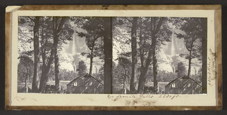 Carleton E. Watkins, ‘Yo Semite Falls. 2630 ft.’, 1861