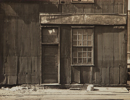Luke Swank, ‘Untitled (corrugated facade study)’, 1930-1943