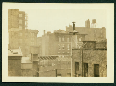 John Sloan, ‘Rooftops, Greenwich Village’