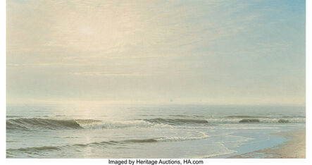 William Trost Richards, ‘Seascape near Atlantic City’, 1871