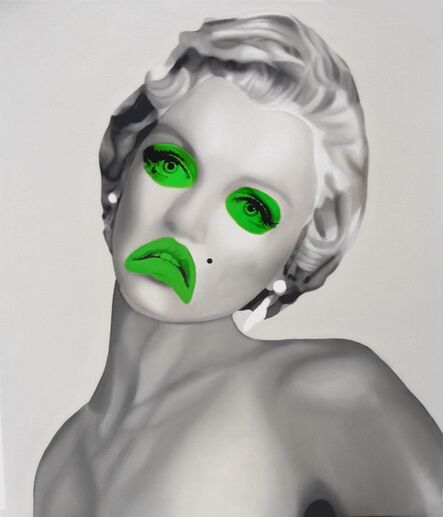 Teiji Hayama, ‘Green Marilyn’, 2019