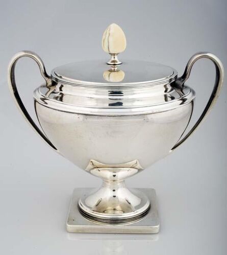 Arthur J. Stone, ‘Sugar Bowl with Lid from Coffee Service’, 1847-1938