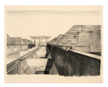 Carl Grossberg, ‘Bunker / Coal handling system (BEWAG, Berlin)’, 1930