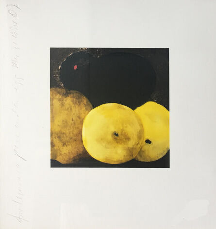 Donald Sultan, ‘Five Lemons a Pear and an Egg,’, 1994
