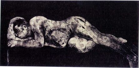 William Kentridge, ‘Sleeper - Black’, 1997