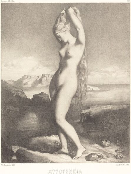 Théodore Chassériau, ‘Venus Anadyomene’, ca. 1841/1842