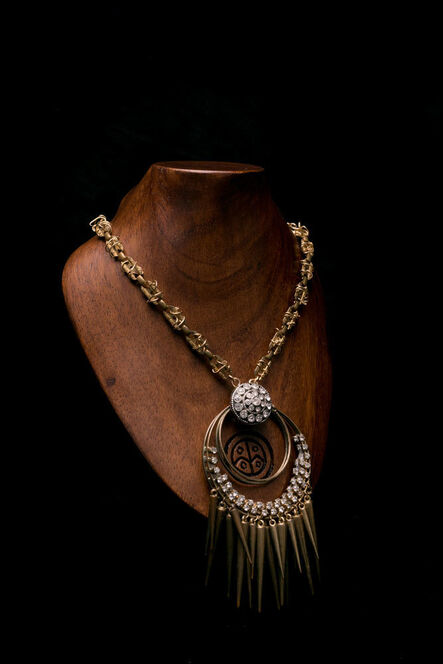 Arthur Koby, ‘A13 Hoop pendant with chain’