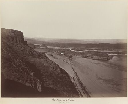 Carleton E. Watkins, ‘Mt. Hood and the Dalles, Columbia River’, 1867
