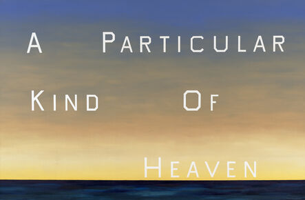 Ed Ruscha, ‘A Particular Kind of Heaven’, 1983