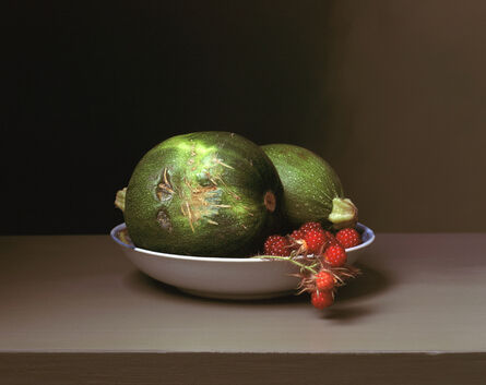 Sharon Core, ‘Early American, Still Life with Wild Raspberries’, 2008