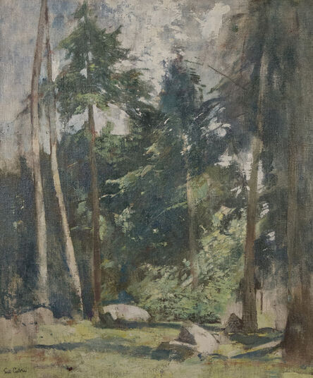 Emil Carlsen, ‘Forest Clearing ’, ca. 1931