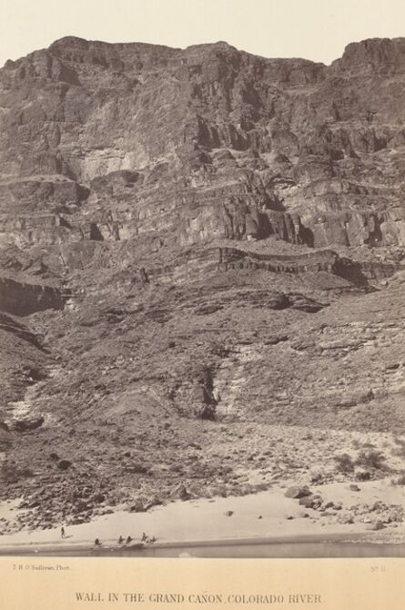 Timothy H. O'Sullivan, ‘Wall in the Grand Canyon, Colorado River’, 1871