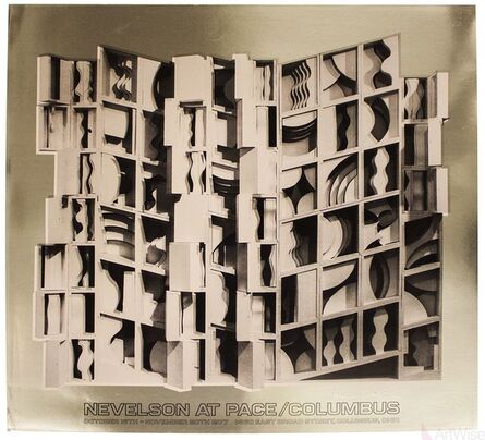 Louise Nevelson, ‘At Pace Columbus (Gold)’, 1977