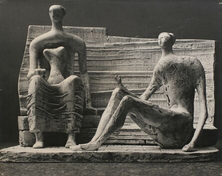 Henry Moore, ‘Preliminary Ideas for Unesco Sculpture’, 1956
