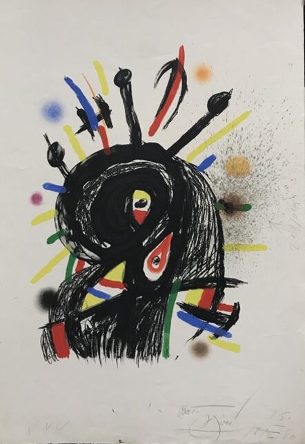 Joan Miró, ‘Le Lanceur de Couteaux’, 1980