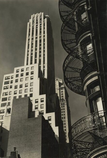 Berenice Abbott, ‘Murray Hill Hotel, Spiral, 112 Park Avenue, Manhattan’, November 19-1935
