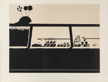 Wayne Thiebaud, ‘Candy Counter’, 1970