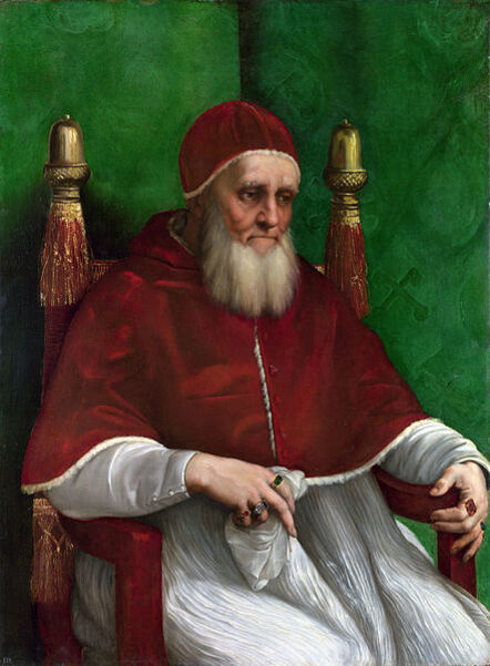 Raphael, ‘Portrait of Pope Julius II’, 1511