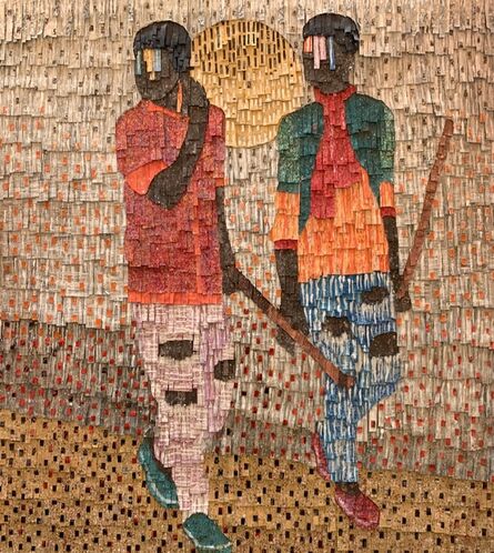 Amadou Opa Bathily, ‘La Chasse matinale (Early morning hunting)’, 2021