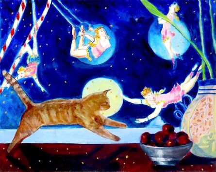 Katherine Pappas-Parks, ‘Fluffie’s Search for a Bowl of Cherries’, 2021