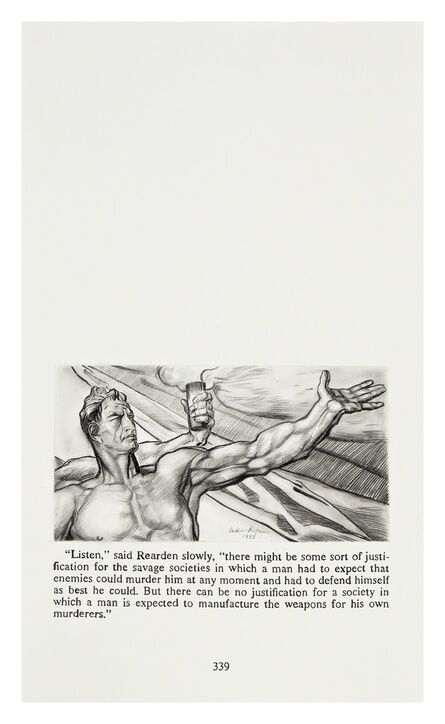Yevgeniy Fiks, ‘Ayn Rand in Illustrations (Atlas Shrugged, page 339)’, 2010
